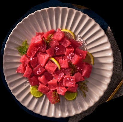 Salmon + Bluefin Cubes