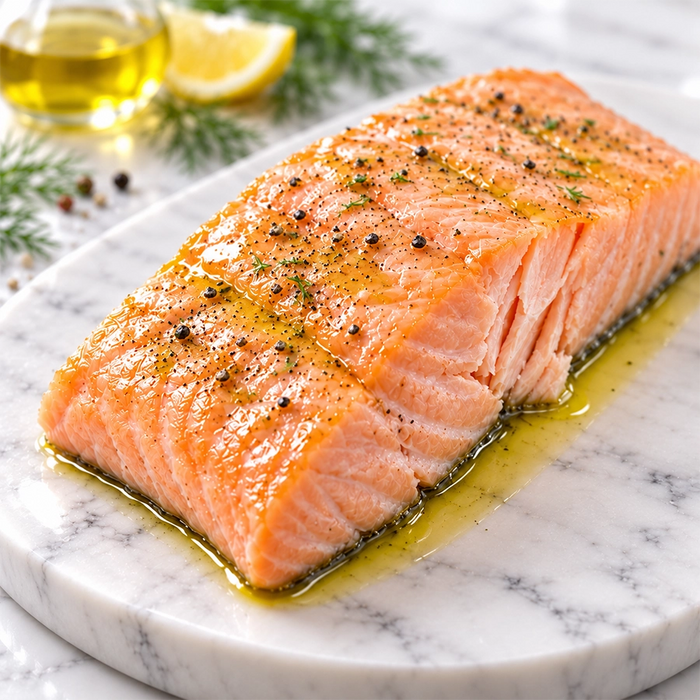Ready to Eat Salmon Portion (Olive Oil)