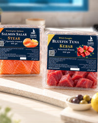 Salmon + Bluefin Cubes