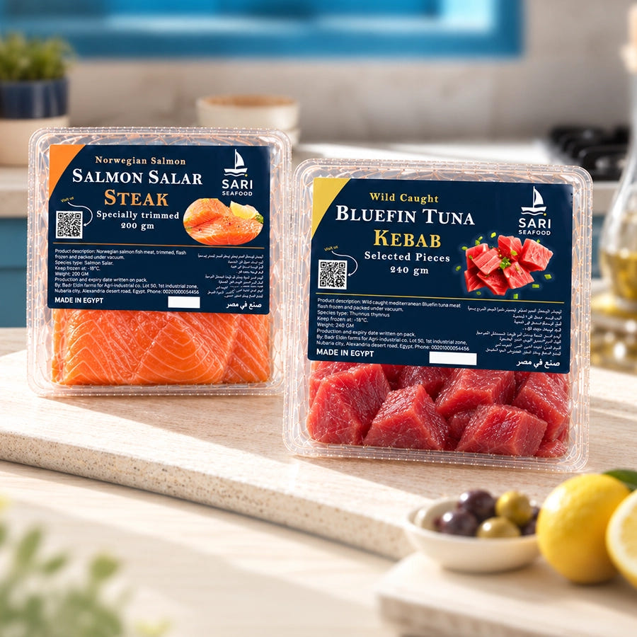 Salmon + Bluefin Cubes